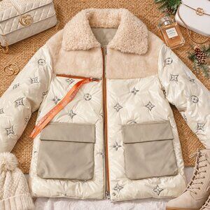 Monogram Winter Puffer Jacket – Size M